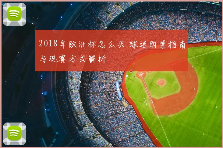 2018年欧洲杯怎么买 球迷购票指南与观赛方式解析